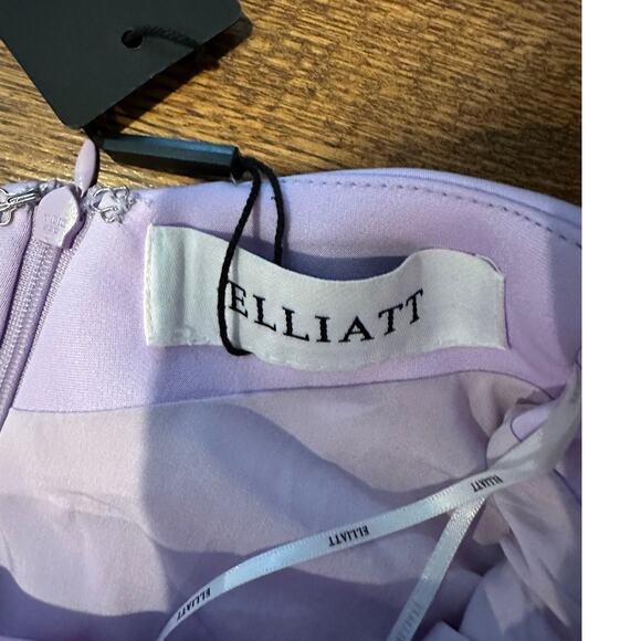 Elliatt Women's Marissa One Shoulder Evening Gown Light Purple Size XL NWT - Picture 8 of 12